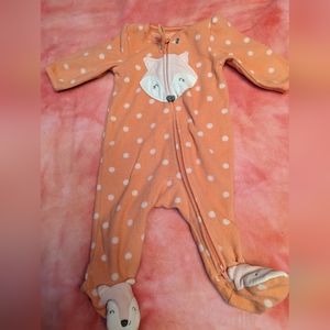 3 Months Carter’s sleeper onesie with two-way zipper
